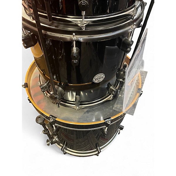 Used 2017 PDP by DW 7 Piece Concept Series PIANO BLACK Drum Kit