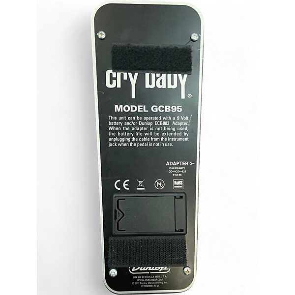 Used Dunlop Cry Baby GCB95 Effect Pedal