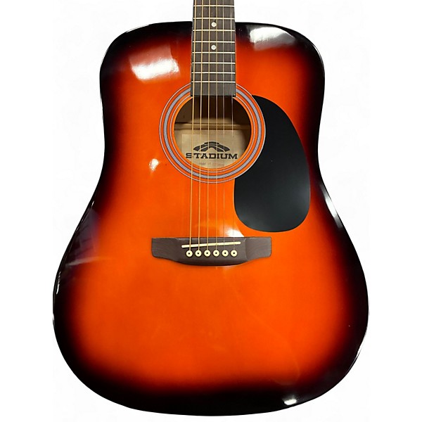 Used Stadium ST Dreadnought Sunburst Acoustic Guitar