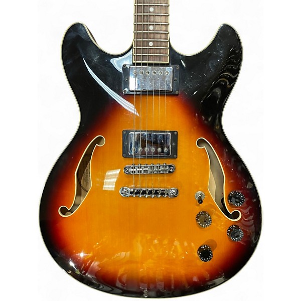 Used Ibanez AS73B Artcore 2 Color Sunburst Hollow Body Electric Guitar