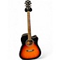 Used Washburn WA90CE 2 Tone Sunburst Acoustic Electric Guitar thumbnail