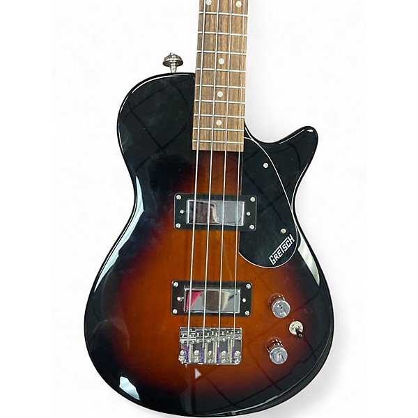 Used Gretsch Guitars Electromatic Short Scale Bass Brown Sunburst Electric Bass Guitar