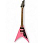 Used Douglas Pink V pink Solid Body Electric Guitar thumbnail
