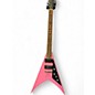 Used Douglas Pink V pink Solid Body Electric Guitar