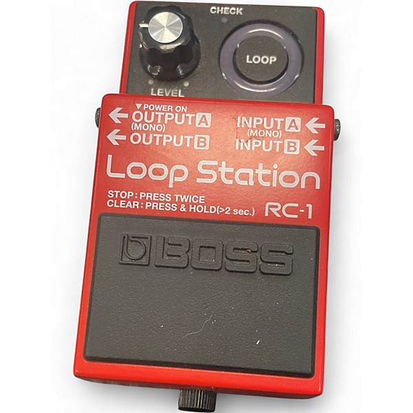 Used BOSS RC1 Loop Station Pedal