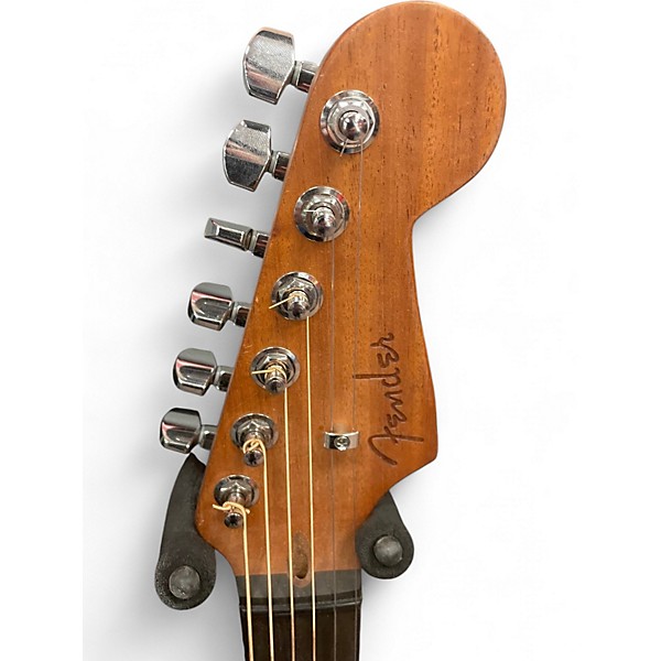 Used Fender American Acoustasonic Stratocaster 2 Color Sunburst Acoustic Electric Guitar