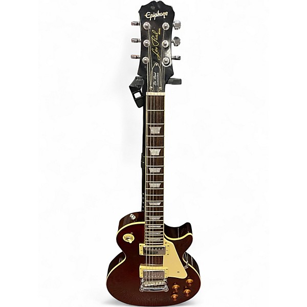 Used Epiphone Les Paul Standard Wine Red Solid Body Electric Guitar