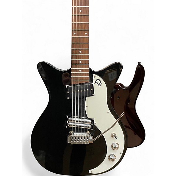 Used Danelectro 59XT Black Solid Body Electric Guitar