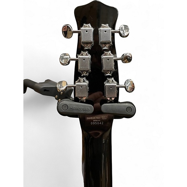 Used Danelectro 59XT Black Solid Body Electric Guitar