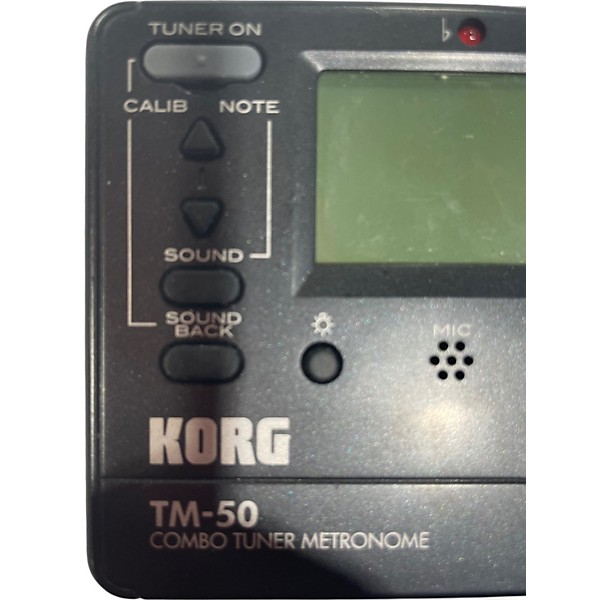 Used KORG TM50 Tuner Metronome