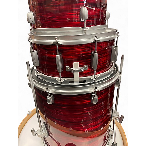 Used Gretsch Drums 4 Piece Catalina Club Rock Red  Drum Kit