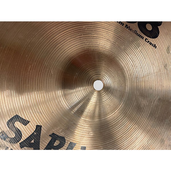 Used SABIAN 16in B8 Medium Crash Cymbal