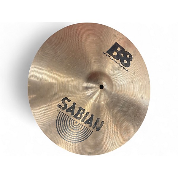 Used SABIAN 16in B8 Medium Crash Cymbal