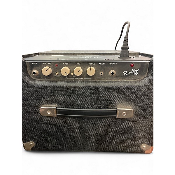 Used Fender Rumble 25 25W 1x8 Bass Combo Amp