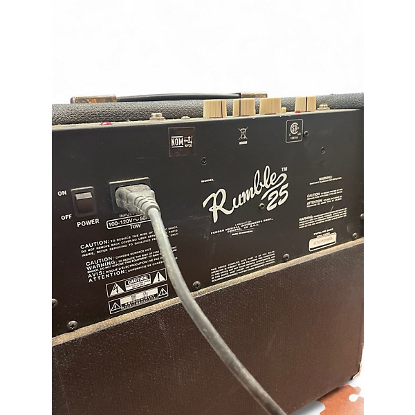 Used Fender Rumble 25 25W 1x8 Bass Combo Amp
