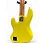 Used Fender MONONEON JAZZ BASS V NEON YELLOW Electric Bass Guitar