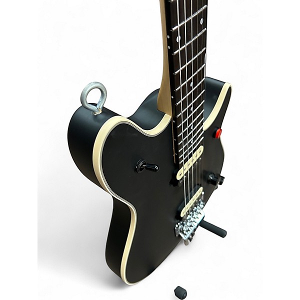 Used EVH Wolfgang USA Edward Van Halen Signature Stealth Black Solid Body Electric Guitar