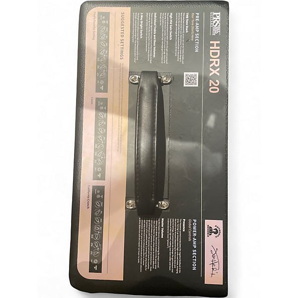 Used PRS HDRX 20 HEAD Tube Guitar Amp Head