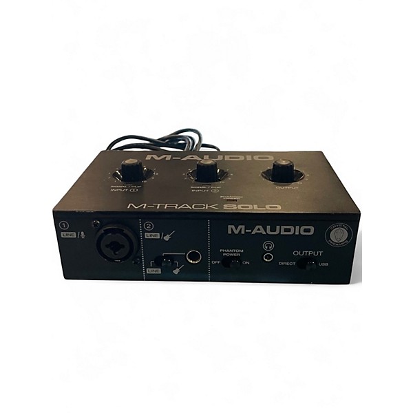 Used M-Audio M-TRACK SOLO Audio Interface