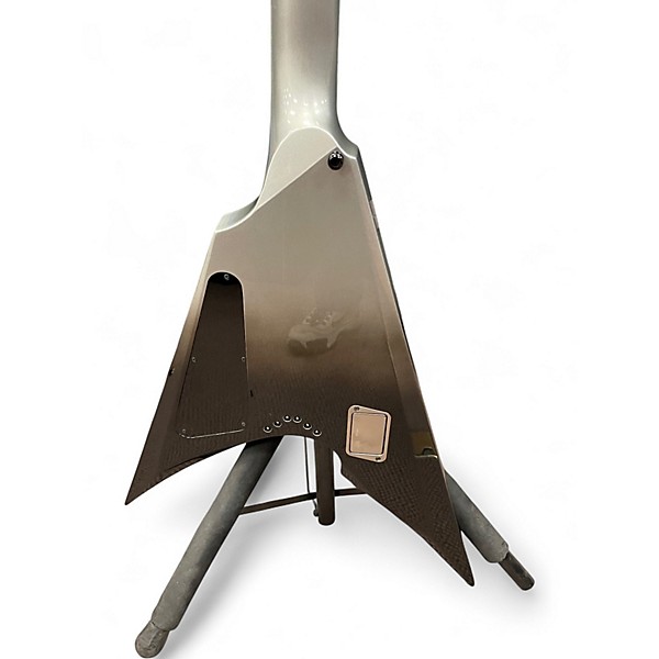 Used ESP E II ARROW BLACK SILVER FADE Solid Body Electric Guitar