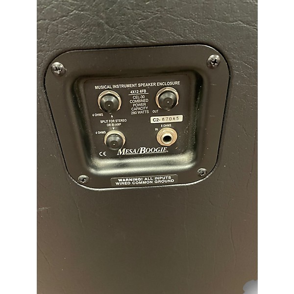 Used MESA/Boogie 4X12 4FB Guitar Cabinet