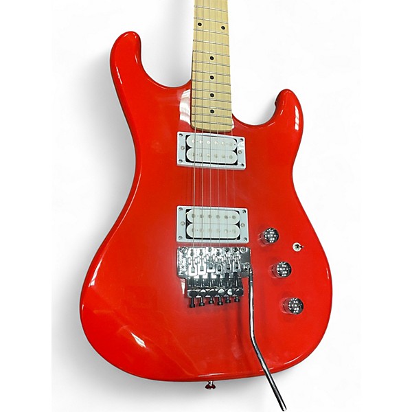 Used Kramer Pacer Classic Red Solid Body Electric Guitar