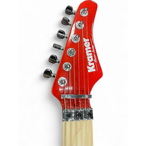 Used Kramer Pacer Classic Red Solid Body Electric Guitar