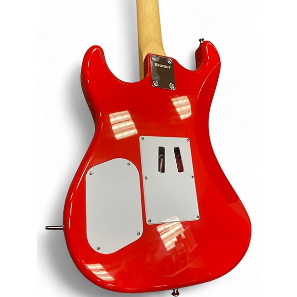 Used Kramer Pacer Classic Red Solid Body Electric Guitar