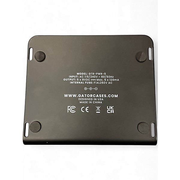 Used Gator Power 5 9v Pedal Power Supply