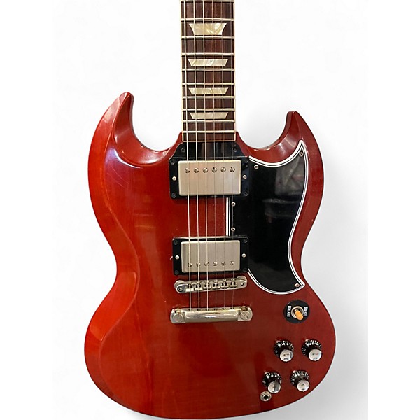 Used Gibson Custom 1962 SG Les Paul Standard Heritage Cherry Solid Body Electric Guitar