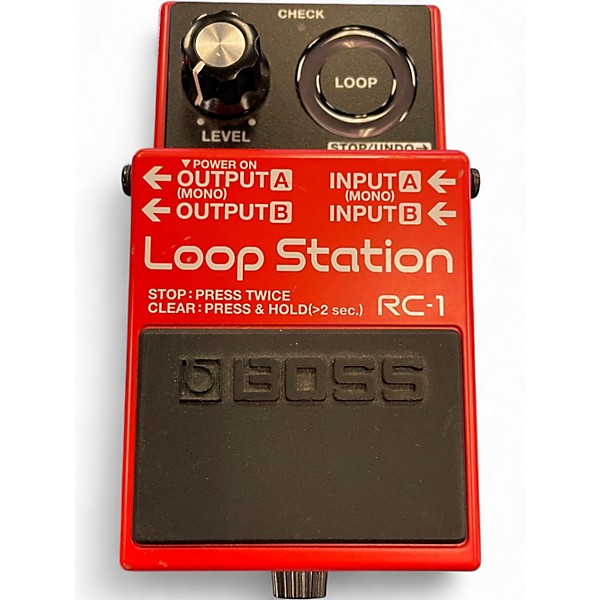 Used BOSS RC1 Loop Station Pedal