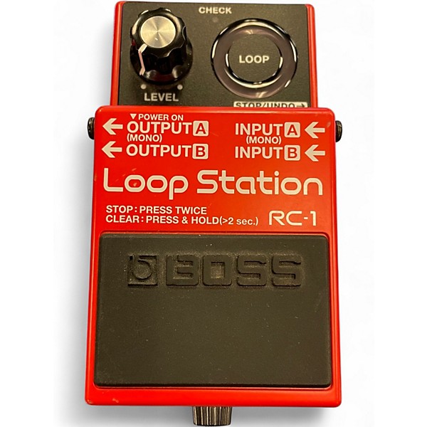Used BOSS RC1 Loop Station Pedal