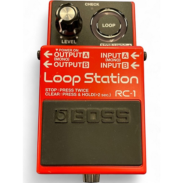 Used BOSS RC1 Loop Station Pedal
