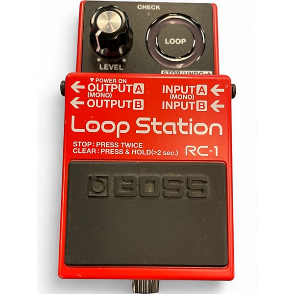 Used BOSS RC1 Loop Station Pedal