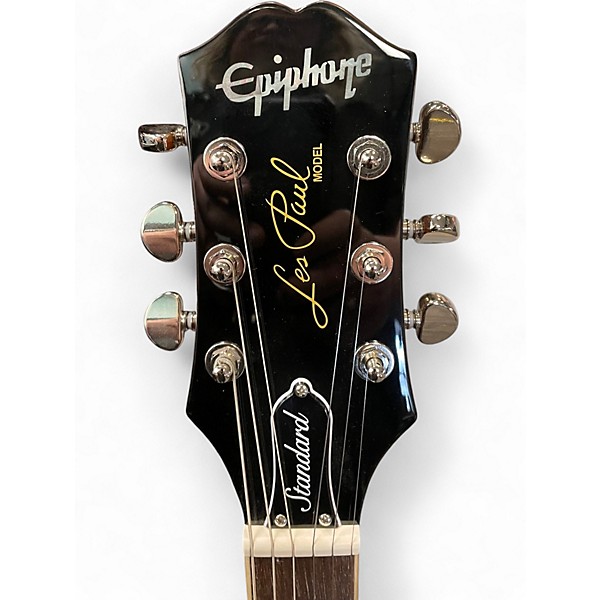 Used Epiphone Les Paul Standard 60s Quilt Translucent Blue Solid Body Electric Guitar