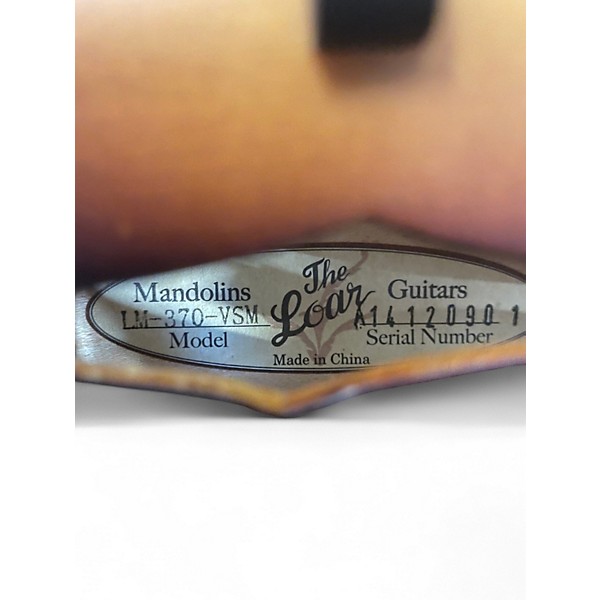 Used The Loar LM-370-VSM 2 Color Sunburst Mandolin
