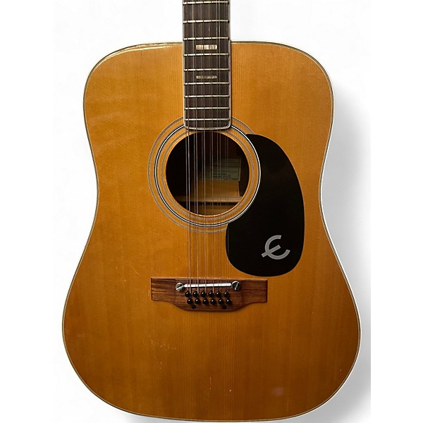 Used 1970s Epiphone FT-565 Natural 12 String Acoustic Guitar