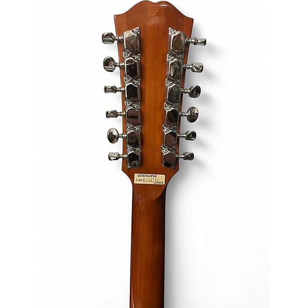 Used 1970s Epiphone FT-565 Natural 12 String Acoustic Guitar