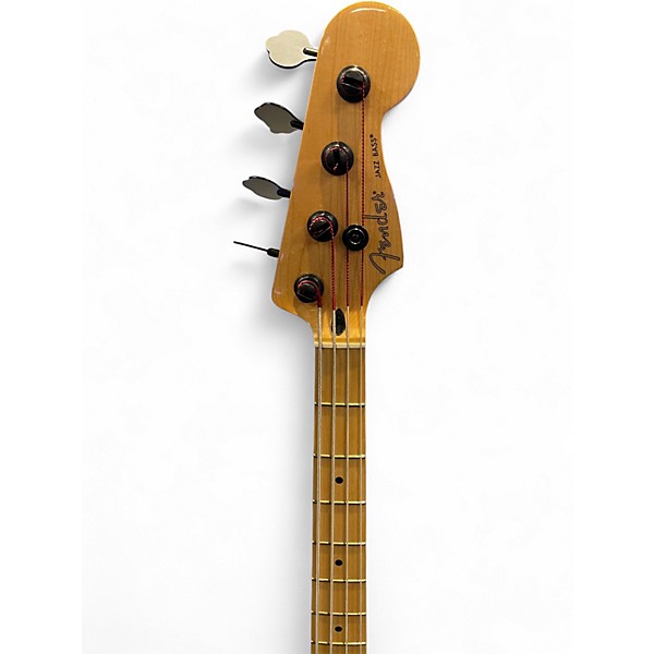 Used 2023 Fender Player Jazz Bass Polar White Electric Bass Guitar