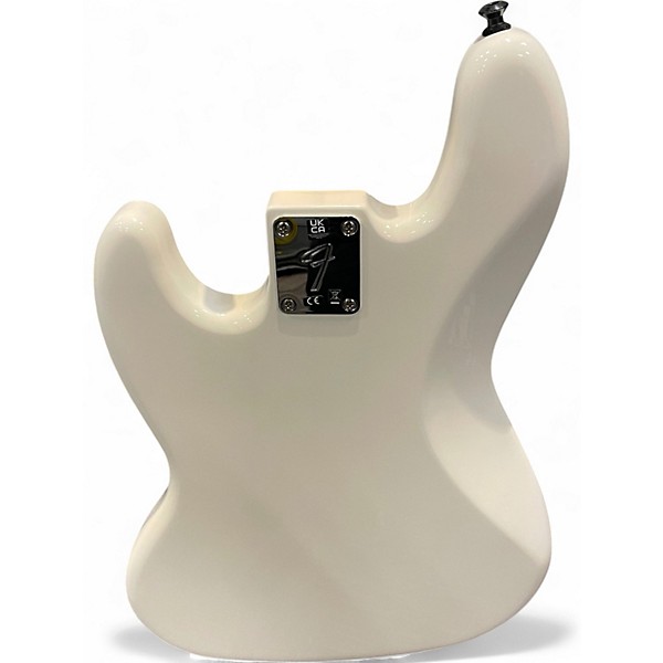 Used 2023 Fender Player Jazz Bass Polar White Electric Bass Guitar