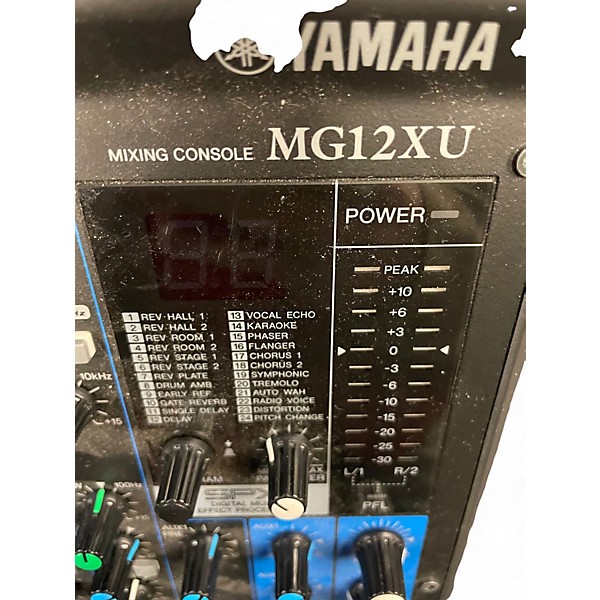 Used Yamaha MG12XU Unpowered Mixer