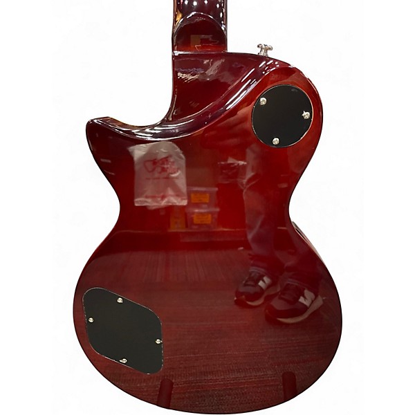 Used Firefly CLASSIC LES PAUL Metallic Aqua Marine Solid Body Electric Guitar