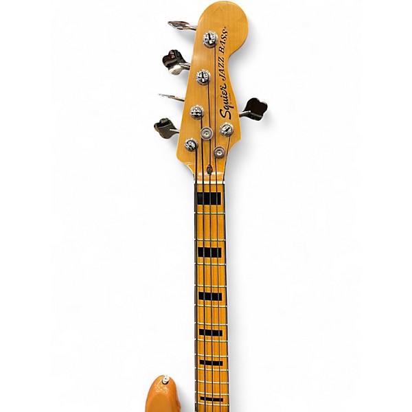 Used Squier Classic Vibe 70s Jazz Bass Natural Electric Bass Guitar