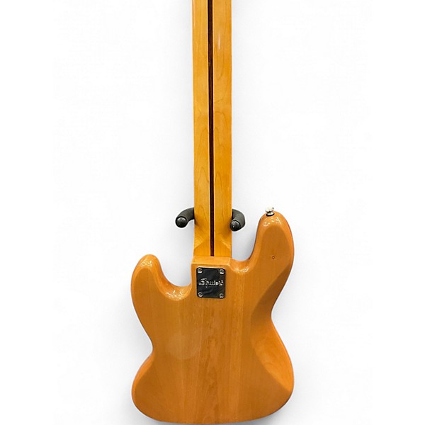 Used Squier Classic Vibe 70s Jazz Bass Natural Electric Bass Guitar