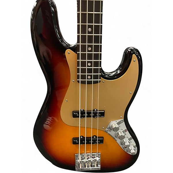 Used Fender American Ultra II Jazz Bass Ultraburst Electric Bass Guitar