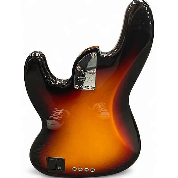 Used Fender American Ultra II Jazz Bass Ultraburst Electric Bass Guitar