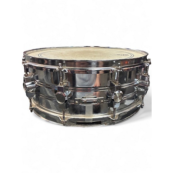 Used CB Percussion 14in 700 snare Silver Drum