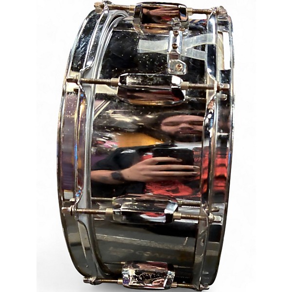 Used Pearl 14in Steel shell snare Steel Drum