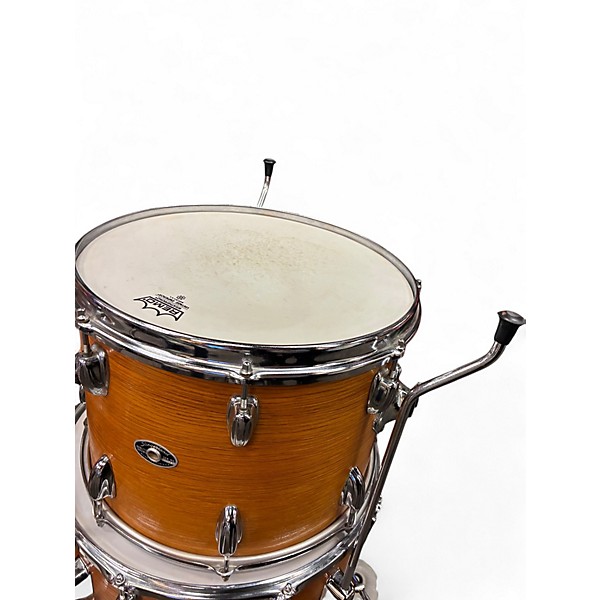 Used Slingerland 4 Piece Drum kit Natural Drum Kit