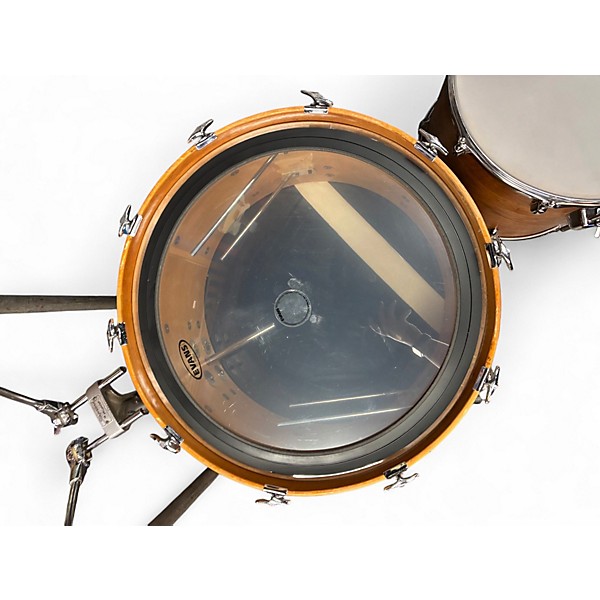 Used Slingerland 4 Piece Drum kit Natural Drum Kit